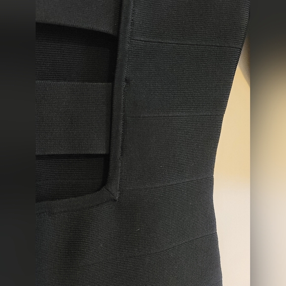 Black Bodycon Dress - Picture 3 of 4